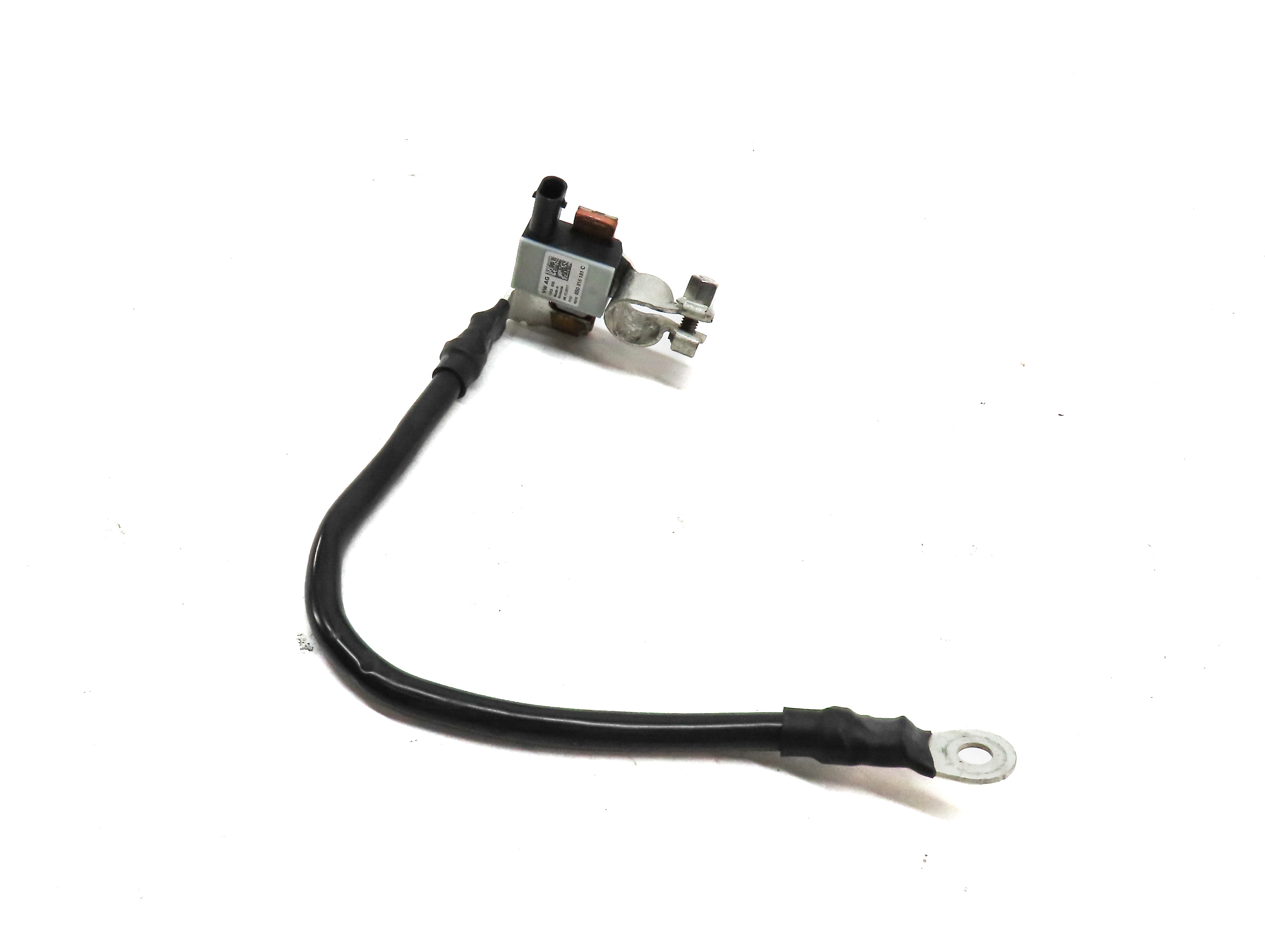 2018 AUDI A4 (B9 8W) 2.0L TURBO (DBPA) ENGINE NEGATIVE BATTERY CABLE w/TERMINAL — exact item pictured
